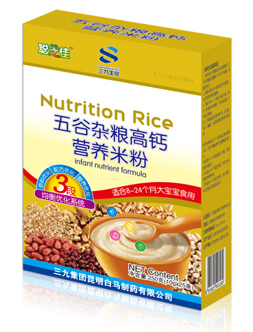 聰芝佳五谷雜糧高鈣營養米粉