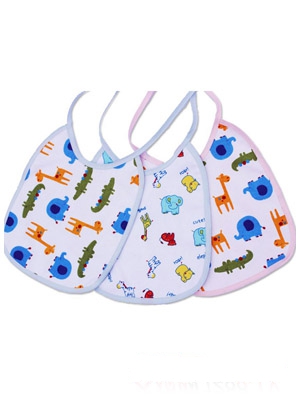 八格鳥紅底心純棉海盜帽