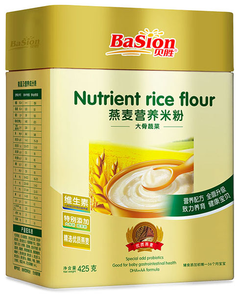 貝勝燕麥大骨蔬菜營養米粉