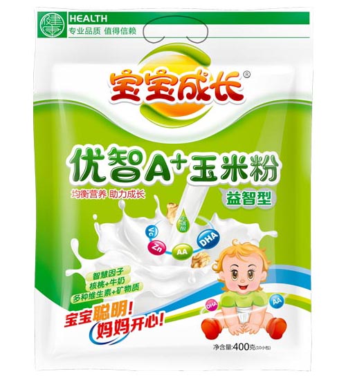 鑫伊康寶寶成長優智A+玉米粉