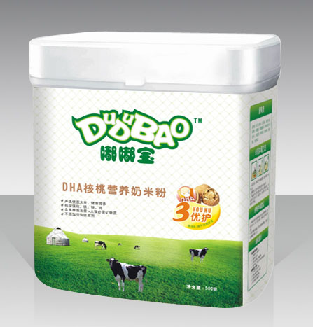 嘟嘟寶DHA核桃營養奶米粉