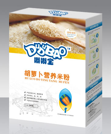 嘟嘟寶胡蘿卜營養米粉