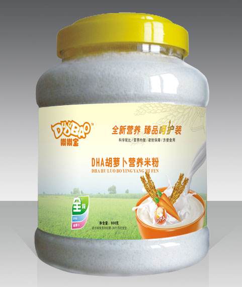 嘟嘟寶DHA胡蘿卜營養米粉