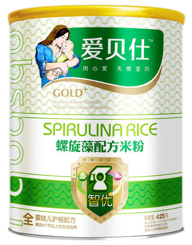 愛貝仕螺旋藻智優配方米粉