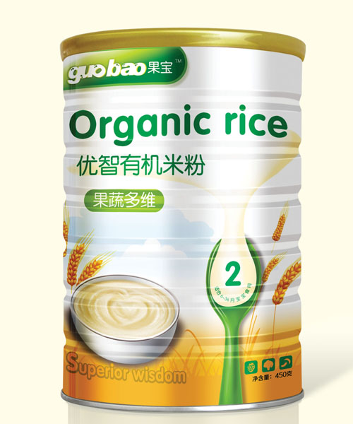 果寶果蔬多維優智有機米粉