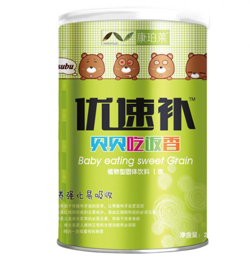 康珀萊優速貝貝吃飯香桶裝