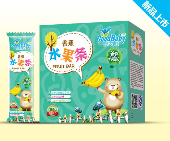 恩溢佳兒香蕉水果條