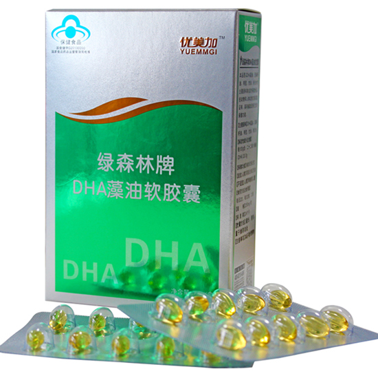 優美加DHA藻油軟膠囊