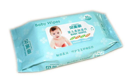 貝美親嬰兒濕紙巾80片