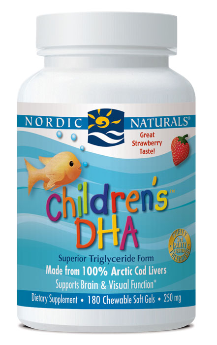 挪帝克草莓味DHA鱈魚肝油