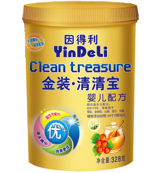 因得利嬰兒配方金裝清清寶