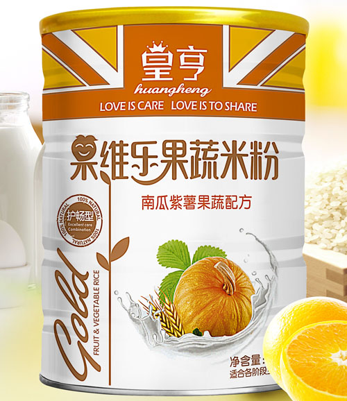 皇亨果維樂果蔬米粉南瓜紫薯果蔬配方