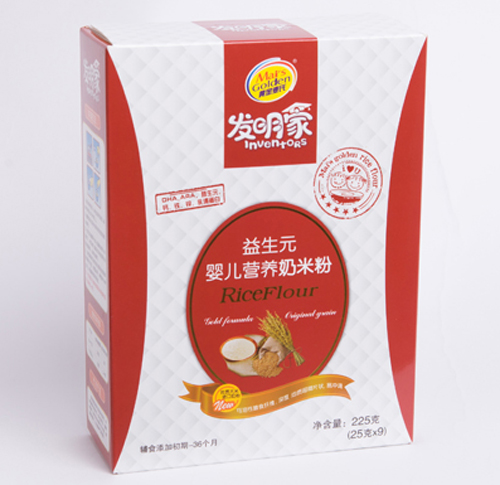 黃金麥氏發明家嬰兒營養奶米粉盒裝