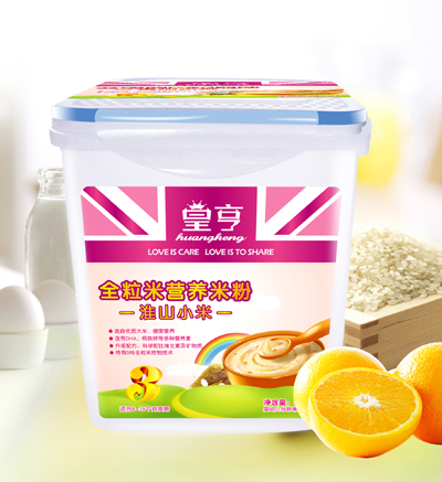 皇亨淮山小米全粒米營養米粉