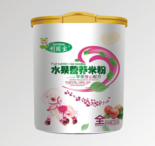 利因寶蘋果淮山水果營養米粉