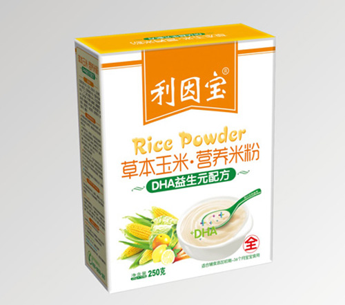 利因寶DHA益生元草本玉米米粉全段盒裝