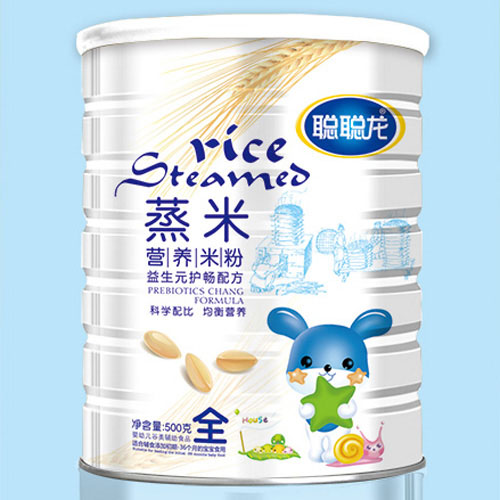 聰聰龍益生元護暢配方蒸米營養米粉全段聽裝