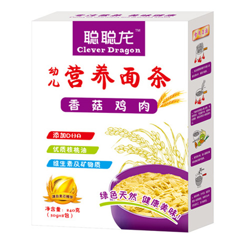 聰聰龍香菇雞肉營養面條