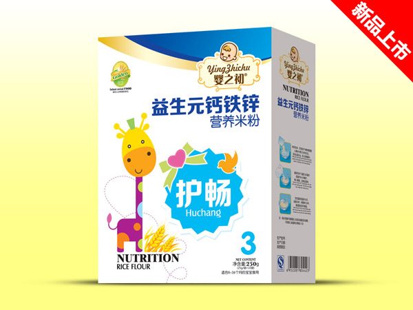 嬰之初益生元鈣鐵鋅護暢營養米粉