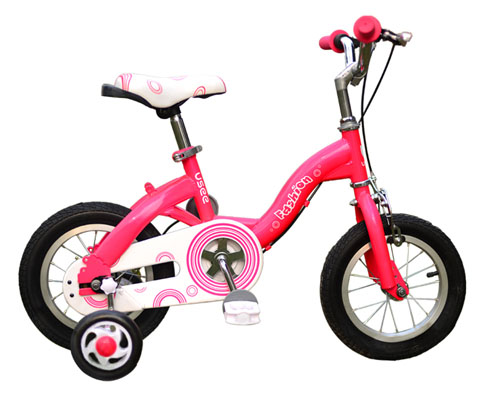 USEE優適泡泡高碳鋼兒童自行車四色可選