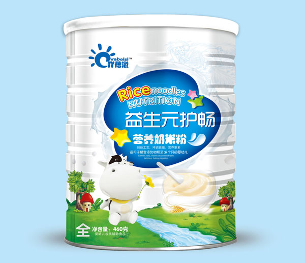 吖蓓滋益生元護暢奶營養奶米粉聽裝