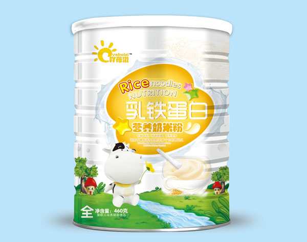 吖蓓滋乳鐵蛋白營養奶米粉聽裝