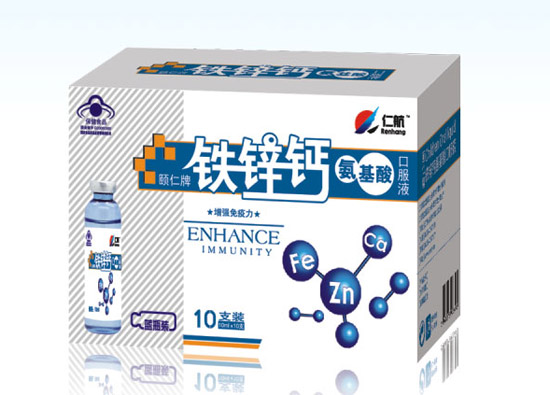 仁航鐵鋅鈣氨基酸口服液