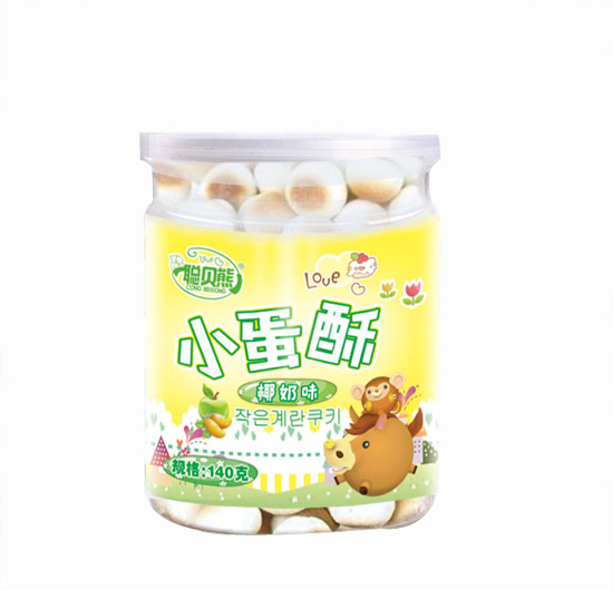 聰貝熊小蛋酥椰奶味
