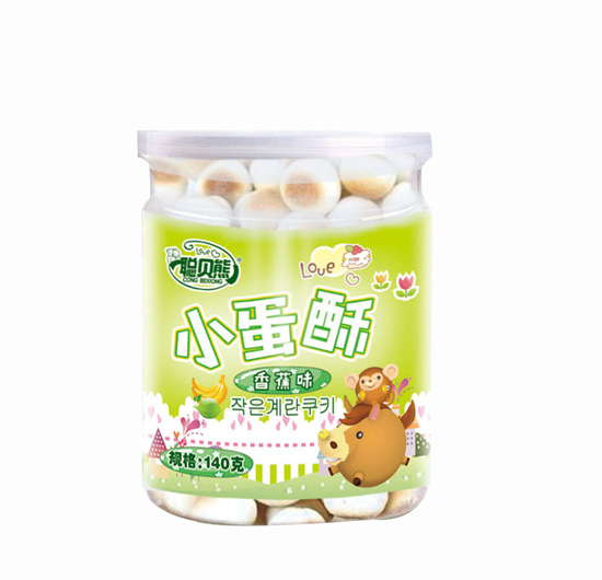 聰貝熊小蛋酥香蕉味