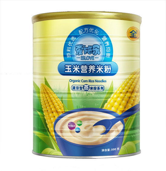 愛施樂玉米營養米粉聽裝