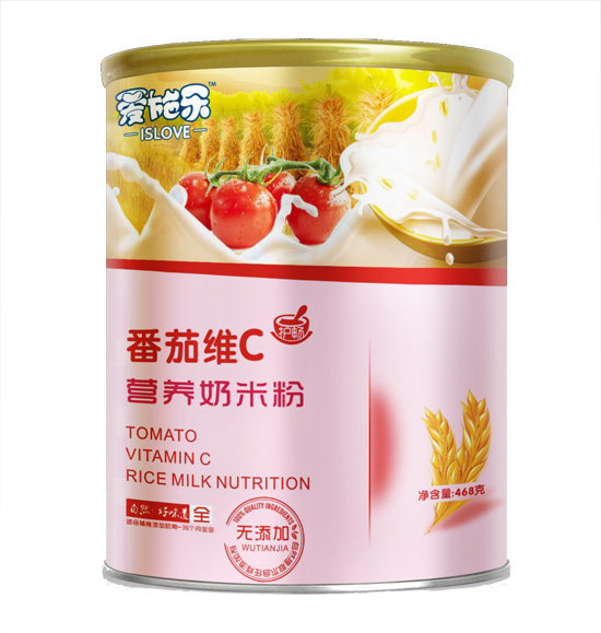 愛施樂番茄維C營養奶米粉聽裝