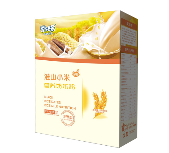 愛施樂淮山小米營養奶米粉盒裝