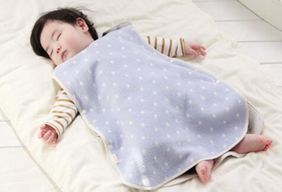 貝樂思嬰幼兒純棉毛布開肩式睡袋