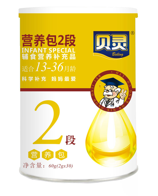 貝靈嬰幼兒營養包2段