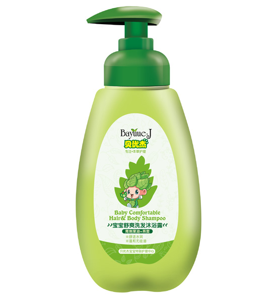 貝優杰寶寶舒爽洗發沐浴露320ml
