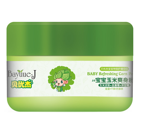 貝優杰玉米爽身粉