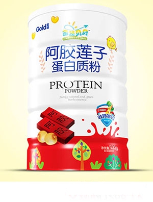 金頂貝貝蛋白質粉500g鐵聽-全營養