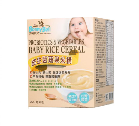 邦尼貝兒益生菌蔬果米精-隨身包