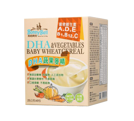 邦尼貝兒DHA蔬果麥精-隨身包