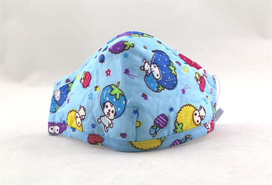 愛呢兒童防護口罩藍色