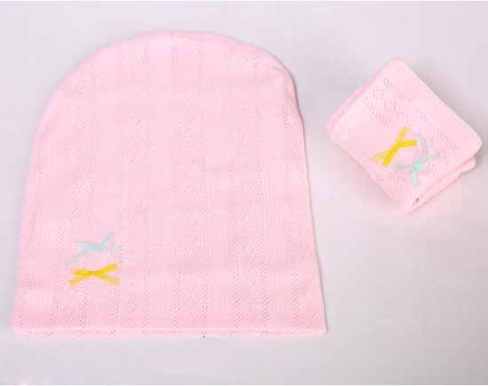 元曼孕產期防頭風帽子(粉色)