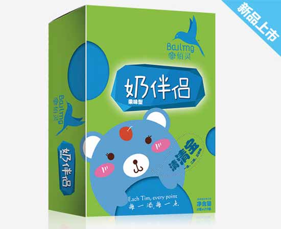 佰靈奶伴侶果味型盒裝