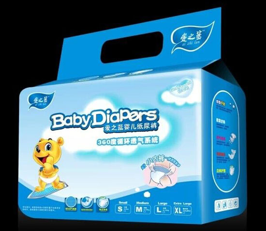 愛之藍嬰兒紙尿褲M碼40片