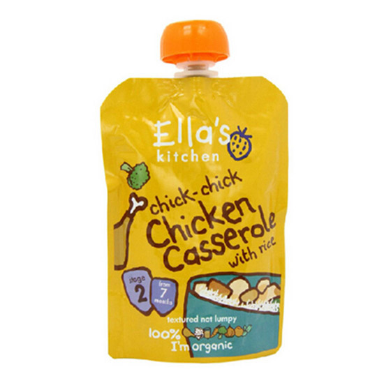 Ella s-Kitchen雞肉米飯果泥