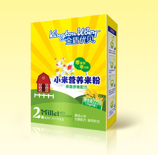 金盾優貝果蔬多維盒裝