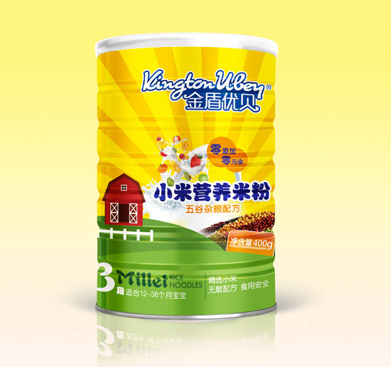 金盾優貝五谷雜糧配方