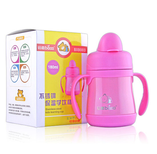 倍喜不銹鋼保溫學飲杯180ML