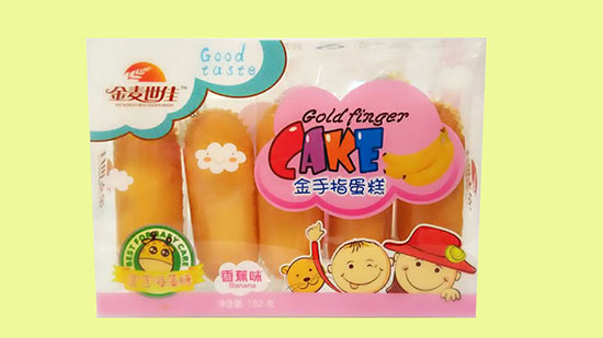 金麥世佳金手指蛋糕香蕉味