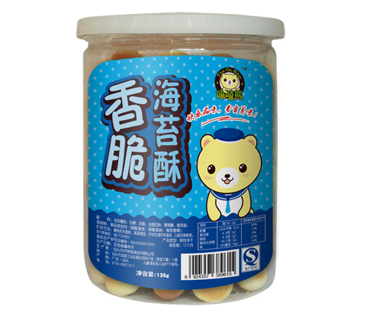 嘻嘻熊香脆海苔酥