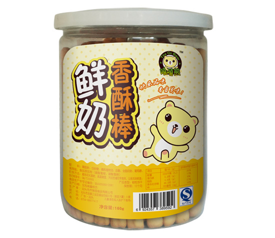 嘻嘻熊鮮奶香酥棒